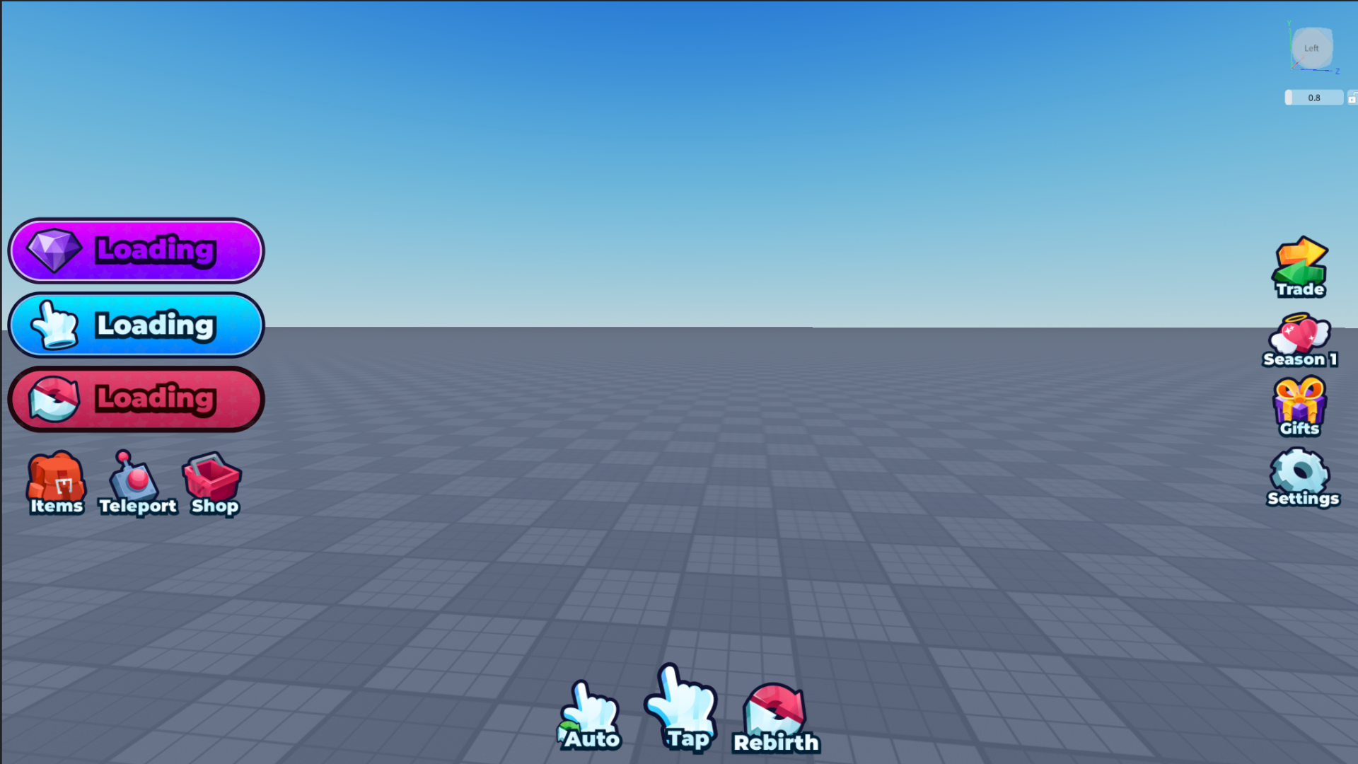 HUD & Side Buttons